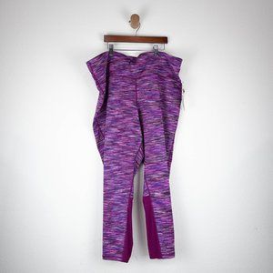 Ideology Purple Plus Size Leggings NEW With Tags Size 3X
